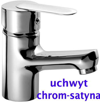 Cyrkon-Bateria umywalkowa/ chrom satyna-582-825-00
