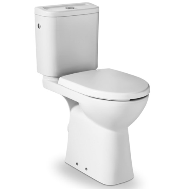Victoria - Kompakt WC o wysokoci 48 cm / poziomy