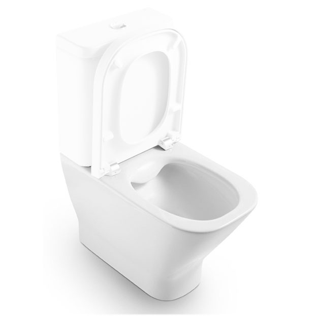 Gap - Miska o/uniwersalny do kompaktu WC Clean Rim